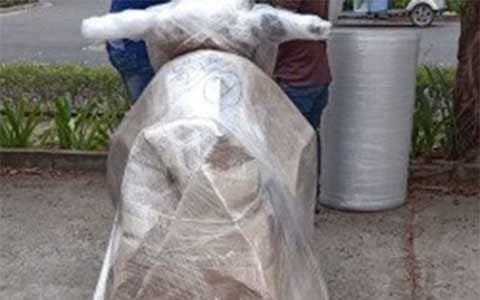 mondal packers and movers scooty packing
